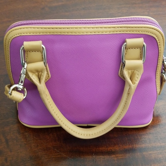 Giani Bernini Block Signature Bright Violet Mini - Picture 3 of 5